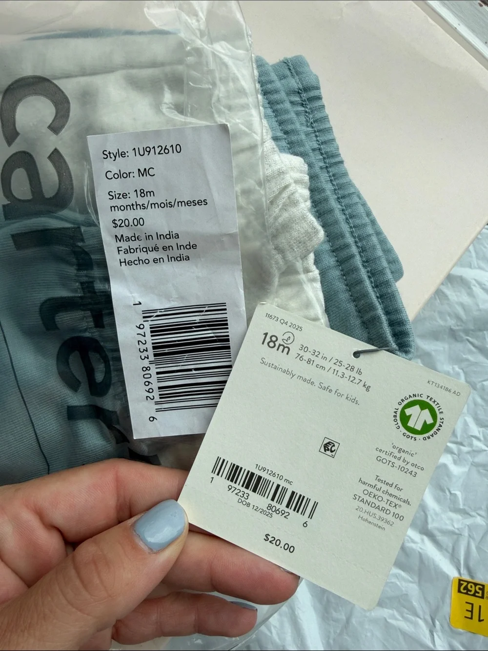 NWT Little Planet by Carter's Baby 2-Pack Pants